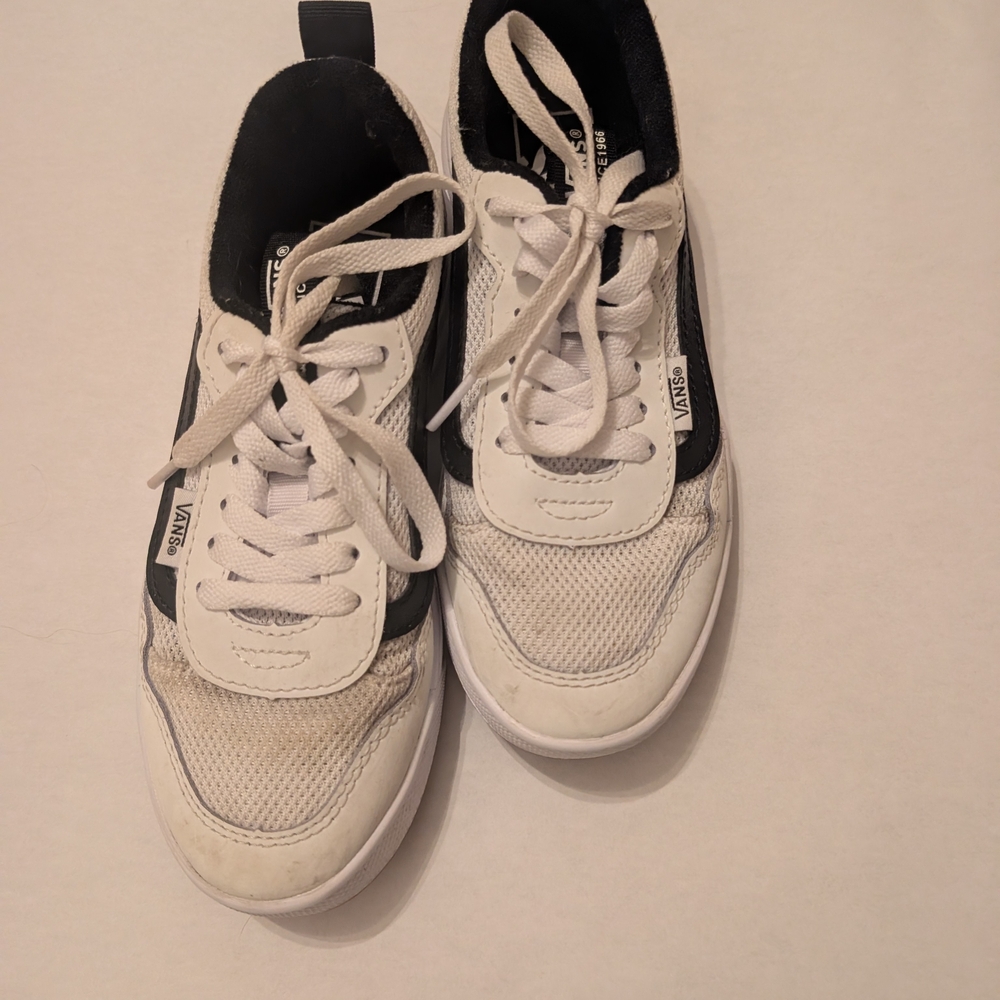Vans Black and White Sneakers